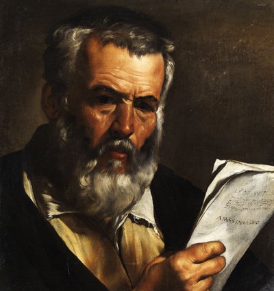 Portrait of the Philosopher Anaximander by Pietro Bellotti